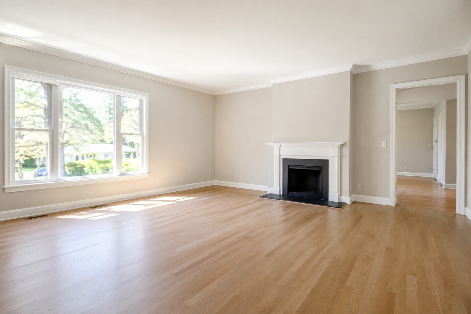 Original empty room